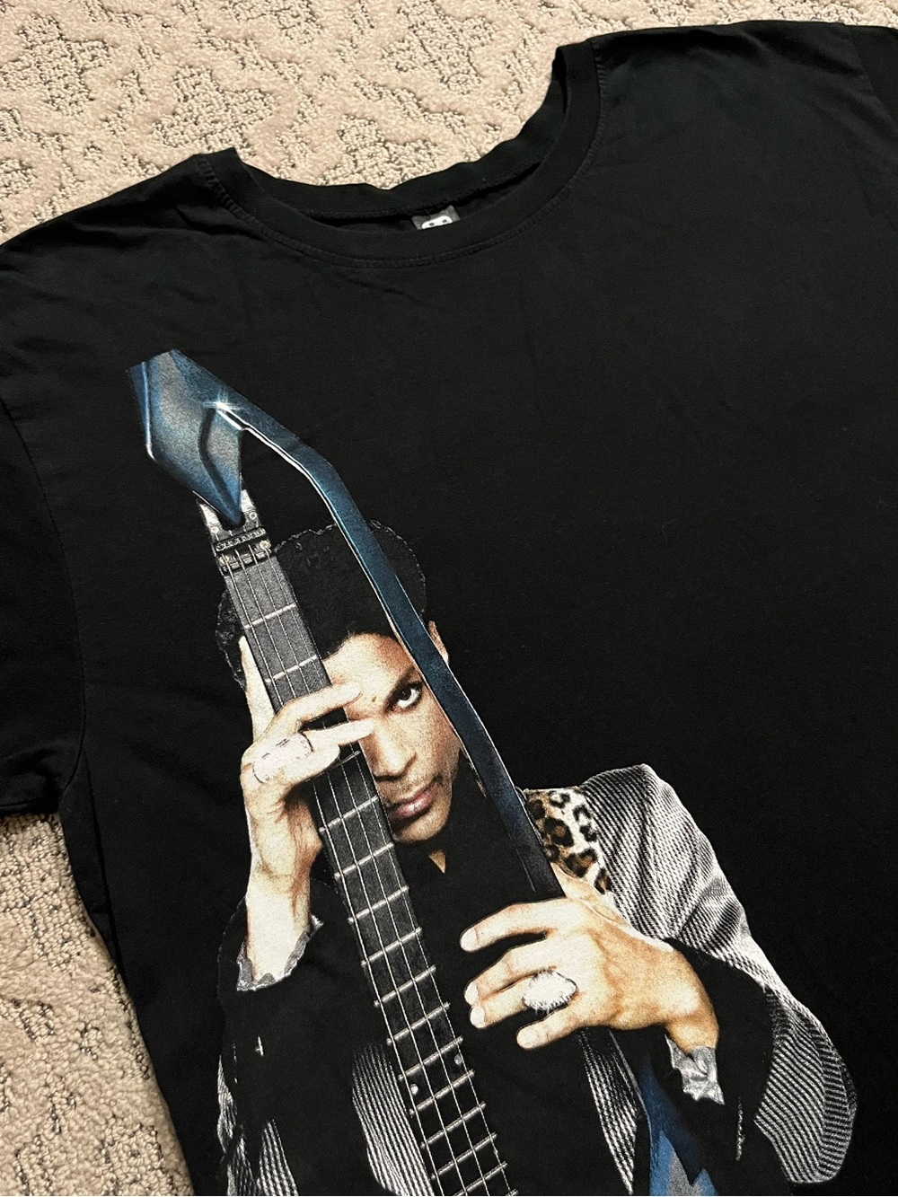 🎸 '10 Prince Artist Welcome 2 America Album Tour 2 Side Soft Full Length Tee